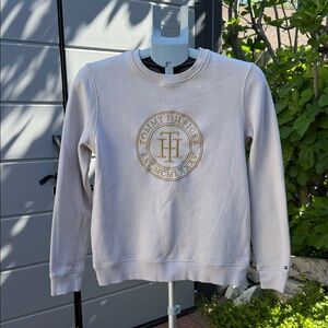 Tommy Hilfiger Off-White Logo Sweatshirt